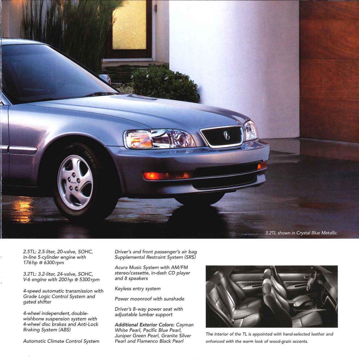 1998 Acura Brochure Page 8
